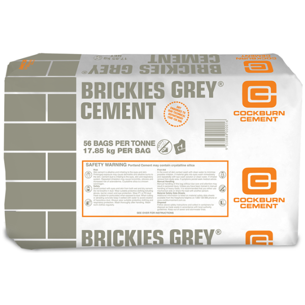 The Durable Brickies Grey Cement in Baldivis