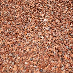 Premium Red Crushed Brick Gravel